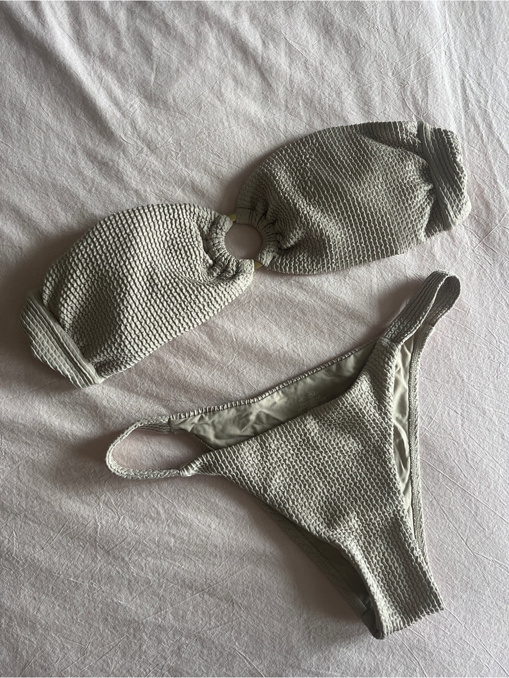 Monday Swimwear Bandeau Bikini Top and Bottom Included